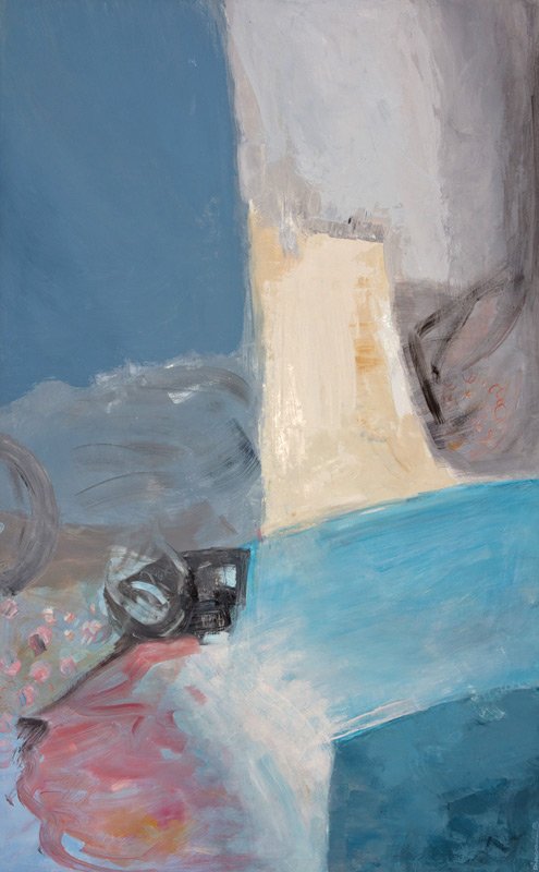 Diana Barrault - peinture Bleus